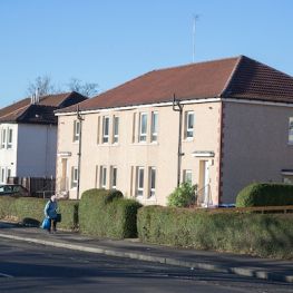 Four in a block homes