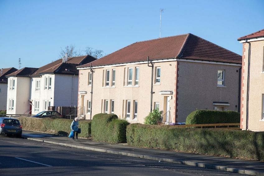 Four in a block homes